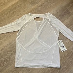Lululemon long sleeve mesh shirt with back opening. If you’re lucky LS Tee II